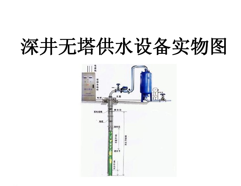 石家庄藁城区井泵无塔式供水设备